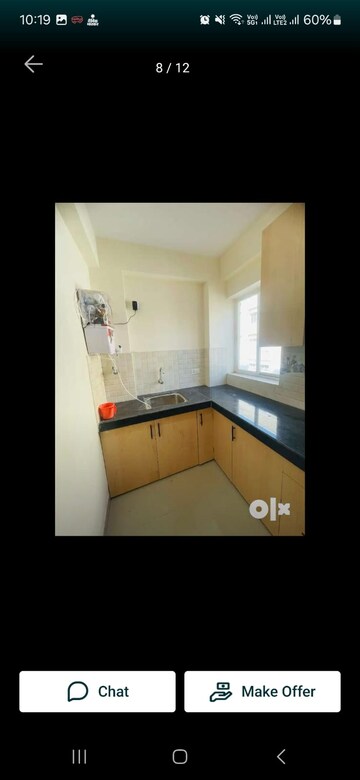 Kitchen in 2 BHK Apartment at Manglam Aadhar, Gandhi Path – for Rent