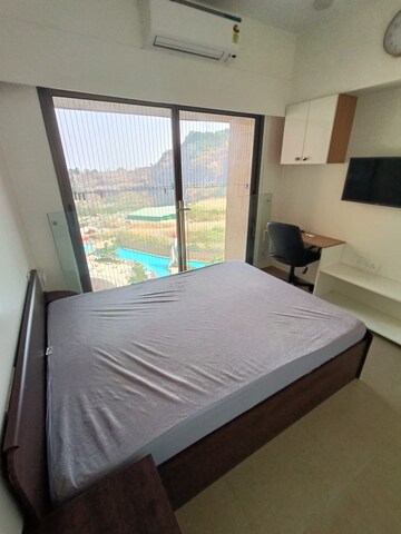 Bedroom in 1 BHK Apartment at Kanakia Silicon Valley, Powai – for Rent