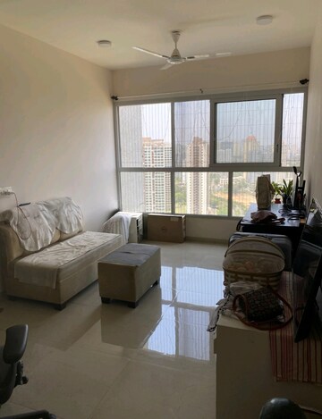 Living Room in 2 BHK Apartment at Piramal Vaikunth, Balkum Pada – for Rent