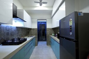 Kitchen in 2 BHK Apartment at Oasis Elysian, Vasai West – for Sale