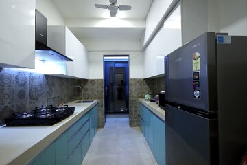 Kitchen in 2 BHK Apartment at Oasis Elysian, Vasai West – for Sale