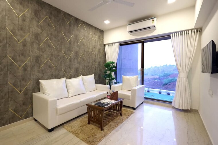 Living Room, oasis-elysian 2 Bedroom 624 Sq.Ft. Apartment In Vasai West Palghar 8525213