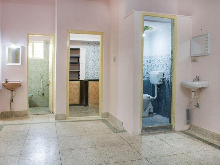 Bathroom, ganga nagar 2 Bedroom 830 Sq.Ft. Independent House In Ganga Nagar Bangalore 8525277