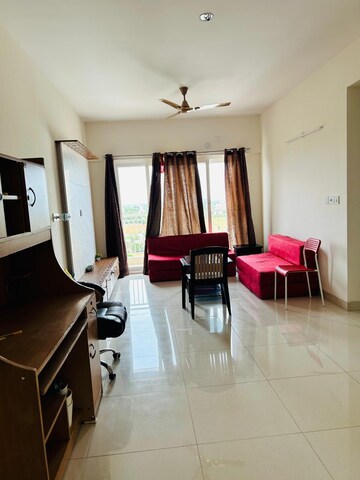 Living Room in 3 BHK Apartment at Salarpuria Sattva Park Cubix, Devanahalli – for Rent