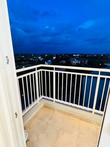 Balcony in 3 BHK Apartment at Salarpuria Sattva Park Cubix, Devanahalli – for Rent