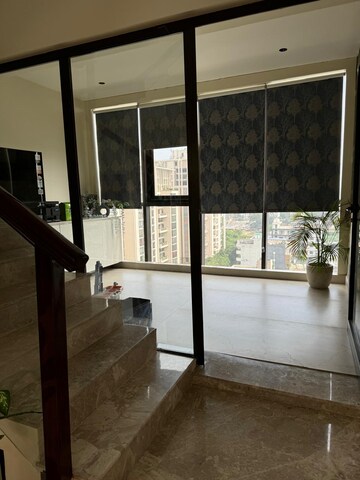 Staircase in 5 BHK Penthouse at Mahindra Luminare, Sector 59 – for Rent