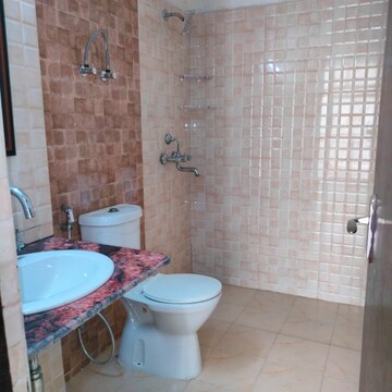 Bathroom in 3 BHK Apartment at Amrapali Silicon City, Sector 76 – for Rent