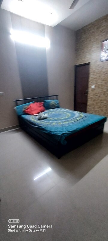 Bedroom in 3 BHK Builder Floor at Dhakoli Village – for Rent