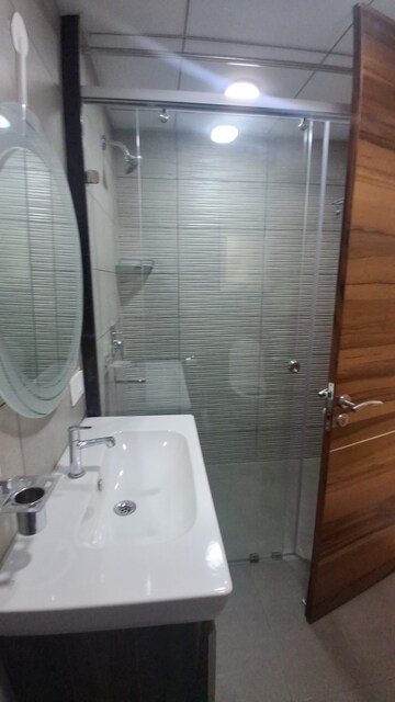 Bathroom in 3 BHK Apartment at Jayabheri The Summit, Narsingi – for Rent