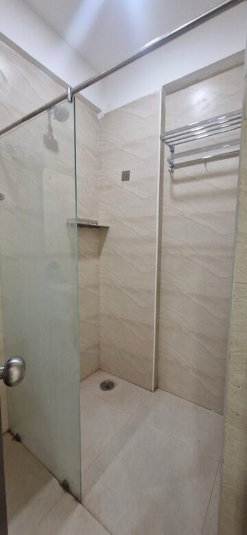 Bathroom in 3 BHK Apartment at SLNS Kondapally Enclave, Kondapur – for Rent