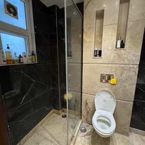 Attached Bathroom in 3 BHK Builder Floor at Greater Kailash I – for Sale