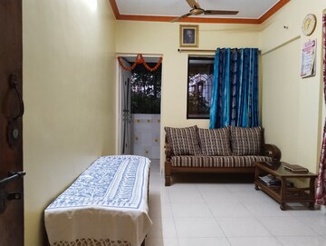 Living Room in 1 BHK Apartment at Vighnaharta CHS Khanda Colony, Khanda Colony – for Rent