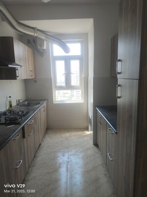 Kitchen in 3 BHK Apartment at Unitech Escape, Sector 50 – for Sale