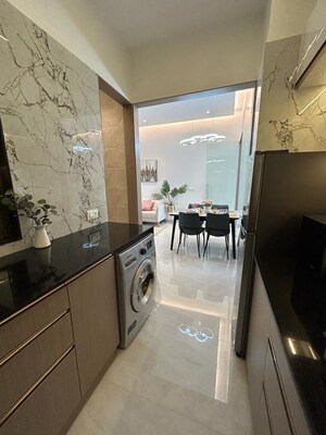 Kitchen in 1 BHK Apartment at Khandelwal Passcode Fusion, Borivali West – for Sale