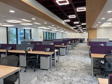 Team Area in  Office Space at Hubtown Solaris, Andheri East – for Rent