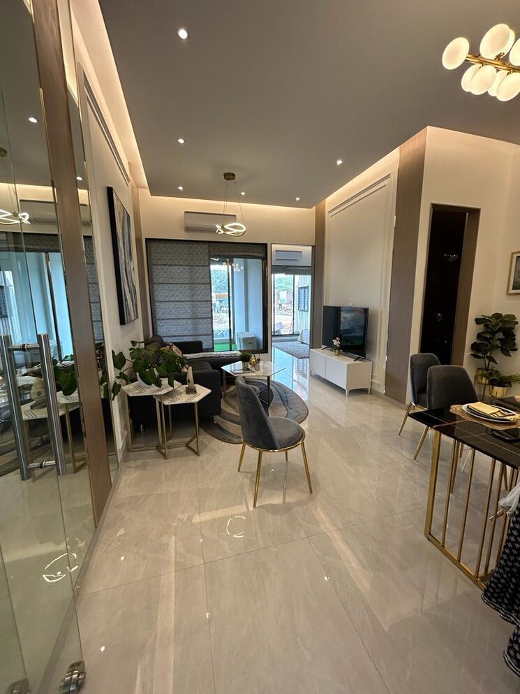 Living Room, khandelwal-passcode-fusion 2 Bedroom 630 Sq.Ft. Apartment In Borivali West Mumbai 8525843