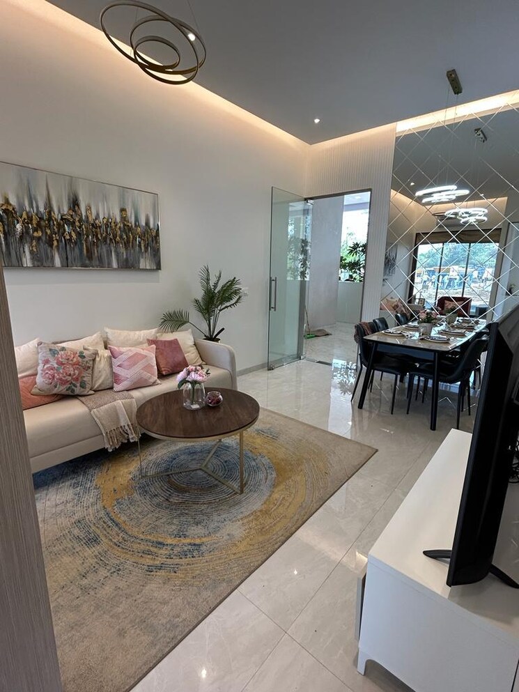 Living Room, khandelwal-passcode-fusion 2 Bedroom 630 Sq.Ft. Apartment In Borivali West Mumbai 8525843