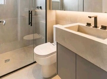 Bathroom in  Office Space at Trade Star, Andheri East – for Rent