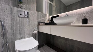 Attached Bathroom in 2 BHK Apartment at Yukti Anchor Point Oasis, Malad West – for Sale