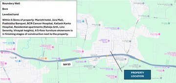  Land – Map Location View at Labhandi - for Sale