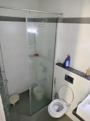 Attached Bathroom in 2 BHK Apartment at Rustomjee Azziano Wing I, Majiwada – for Rent