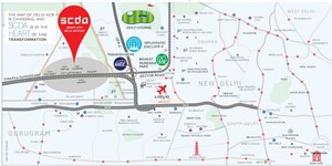 4 BHK Apartment – Map Location View at M3M Mansion, Sector 113 - for Sale