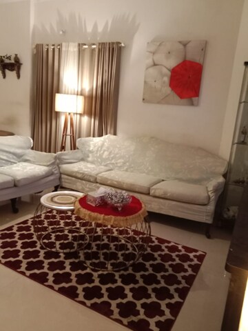 Living Room in 3 BHK Apartment at Sanas Classic, Lulla Nagar – for Rent