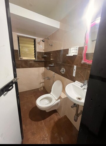 Attached Bathroom in 1 BHK Apartment at Usha CHS, Kopri – for Rent