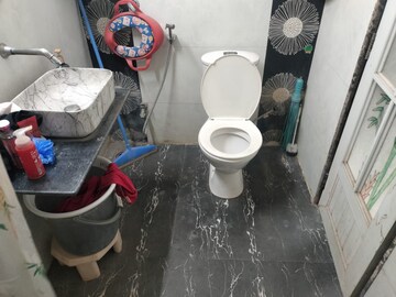 Attached Bathroom in 1 BHK Apartment at Athene CHS, Majiwada – for Rent