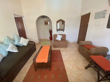 Living Room in 2 BHK Apartment at Camorlim – for Rent