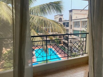 Balcony in 2 BHK Apartment at Camorlim – for Rent