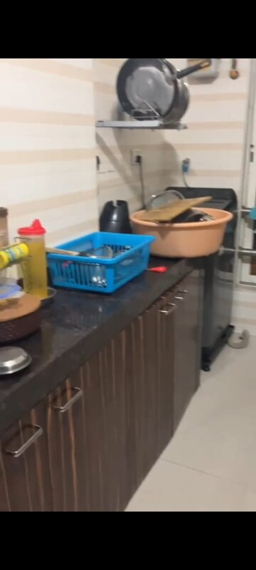 Kitchen in 1 BHK Apartment at Gurukrupa Marina Enclave, Malad West – for Rent