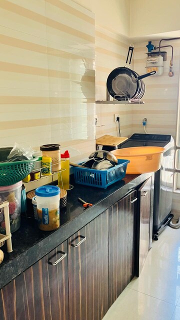 Kitchen in 1 BHK Apartment at Gurukrupa Marina Enclave, Malad West – for Rent