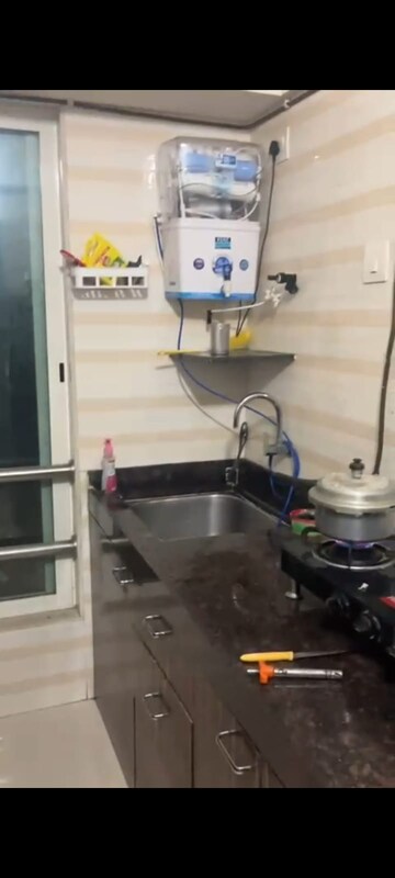 Kitchen in 1 BHK Apartment at Gurukrupa Marina Enclave, Malad West – for Rent