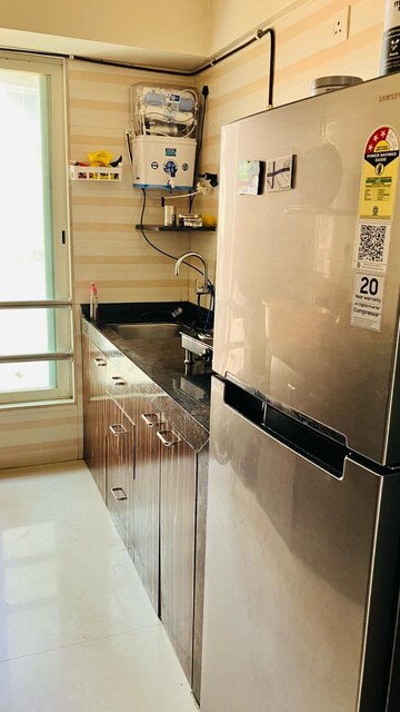 Kitchen in 1 BHK Apartment at Gurukrupa Marina Enclave, Malad West – for Rent