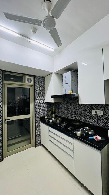 Kitchen in 4 BHK Apartment at Lodha Venezia, Parel – for Rent