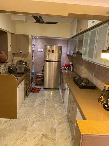 Kitchen in 4 BHK Apartment at Ansal Heights, Worli – for Sale