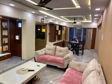 Living Room in 4 BHK Apartment at Ansal Heights, Worli – for Sale