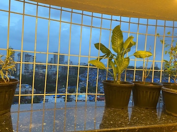 Balcony in 4 BHK Apartment at Ansal Heights, Worli – for Sale