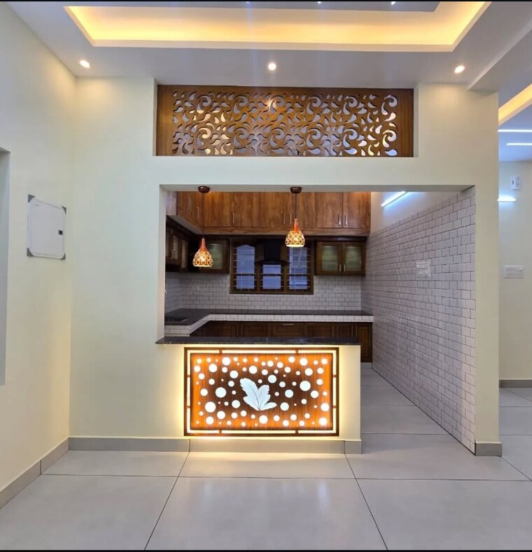 Kitchen, akathethara 3 Bedroom 1200 Sq.Ft. Villa In Akathethara Palakkad 8526726