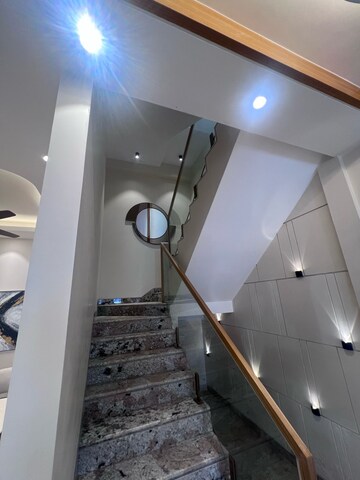 Staircase in 2 BHK Apartment at Abhiyanta Apartment, Vasundhara Enclave – for Rent