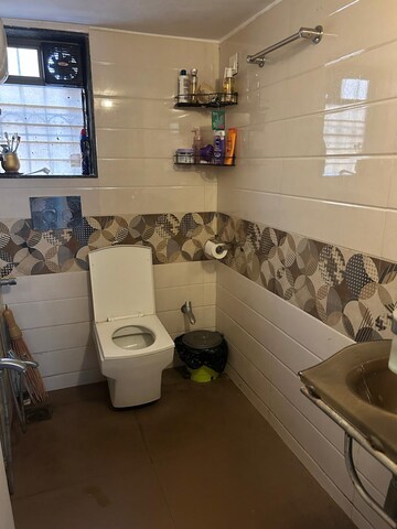 Bathroom in 2 BHK Apartment at Umiya Nagar CHS, Goregaon East – for Rent