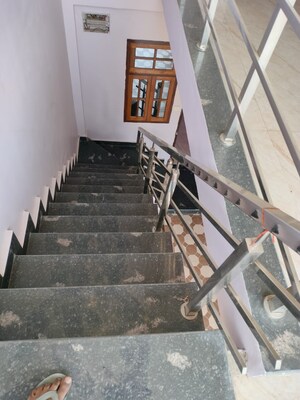 Staircase in 3 BHK Independent House at Arsha Madhav Greens, Gomti Nagar – for Sale