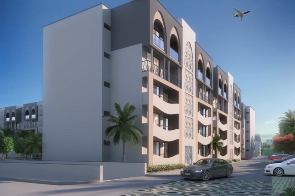 3 BHK + Pooja Room 2100 Sq.Ft. Apartment in Nimbus The Palm Village
