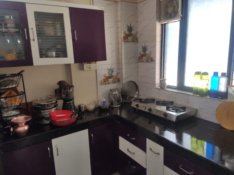 Kitchen, hermes-heritage-homes 2 Bedroom 1100 Sq.Ft. Apartment In Shastrinagar Pune 8527223