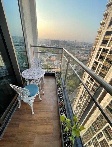 Balcony in 4 BHK Apartment at Tata Primanti-Executive Apartments, Sector 72 – for Sale