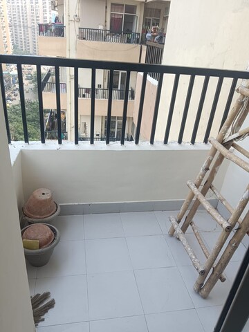 Balcony in 2 BHK Apartment at Galaxy Royale, Gaur City 2  – for Rent