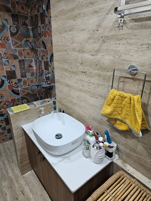 Bathroom in 3 BHK Apartment at Mahagun Mywoods, Sector 16c Greater Noida – for Sale