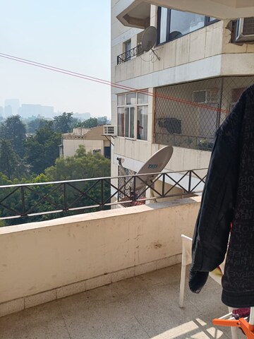Balcony in 2 BHK Apartment at DLF Silver Oaks, Sector 26 – for Rent
