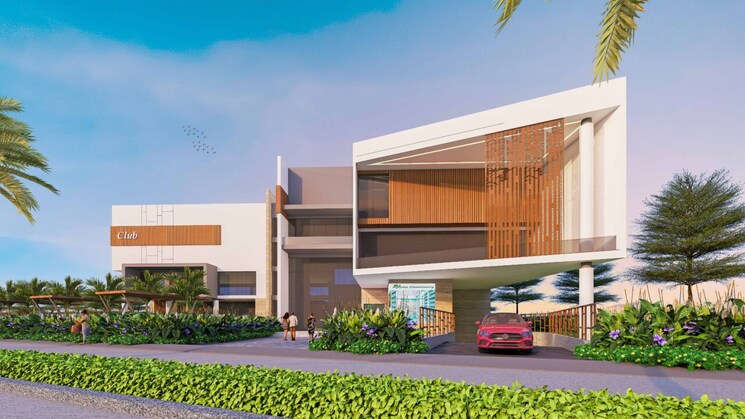Exterior View, radhey-raaga 4 Bedroom 3767 Sq.Ft. Villa In Kollur Hyderabad 8527962
